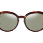 The Nathi - Sunglasses in Gloss Tortoise Shell Grey Gold Chrome 