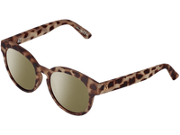 The Nathi - Sunglasses in Gloss Black Vintage Grey 