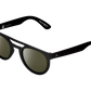 The Neos - Sunglasses in Matte Black Grey Polarised Lenses 