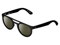 The Neos - Sunglasses in Matte Black Grey Blue Chrome Lenses 