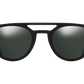 The Neos - Sunglasses in Matte Black Grey Polarised Lenses 