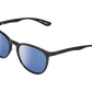 The Nobis - Sunglasses in Gloss Black Grey Blue Chrome 