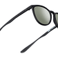 The Nobis - Sunglasses in Matte Black Vintage Grey Polarised 