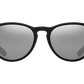 The Nobis - Sunglasses in Matte Black Vintage Grey Silver Chrome 
