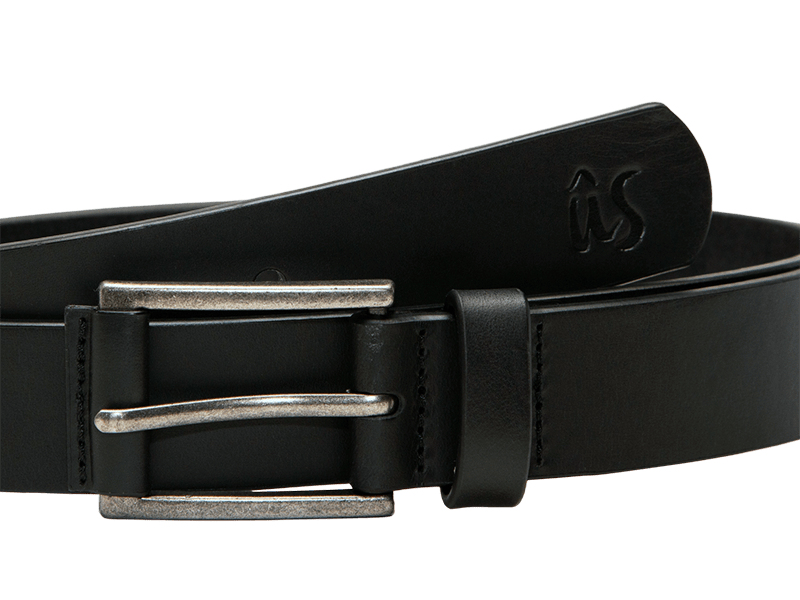 The Nownow Slim Belt in Onyx Black #onyx-black