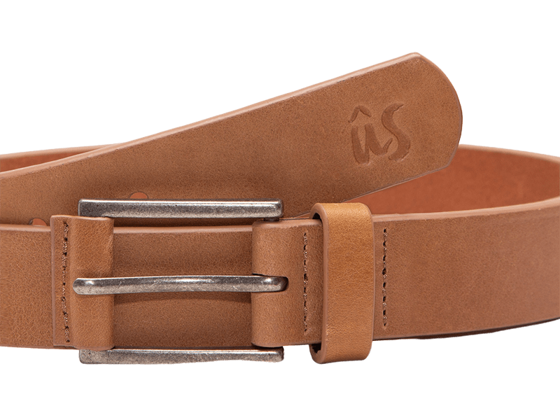 The Nownow Slim Belt in Savannah Brown #savannah-brown