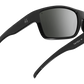 The Tatou - Sunglasses in Gloss Black Grey Polarized 