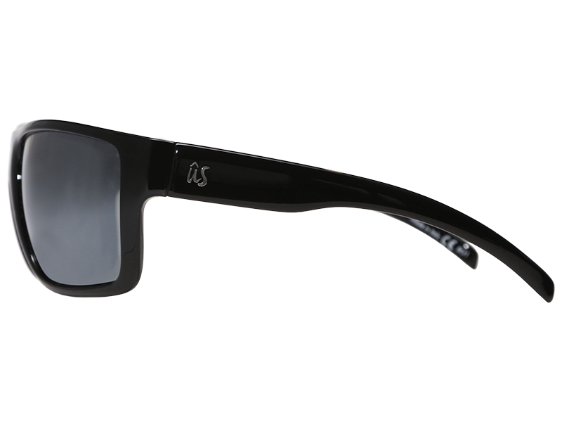 The Tatou - Sunglasses in Gloss Black Grey Silver Chrome #gloss-black-grey-silver-chrome