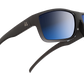 The Tatou - Sunglasses in Matte Black Blue Metallic 