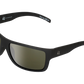 The Tatou - Sunglasses in Matte Black Polarised Grey 
