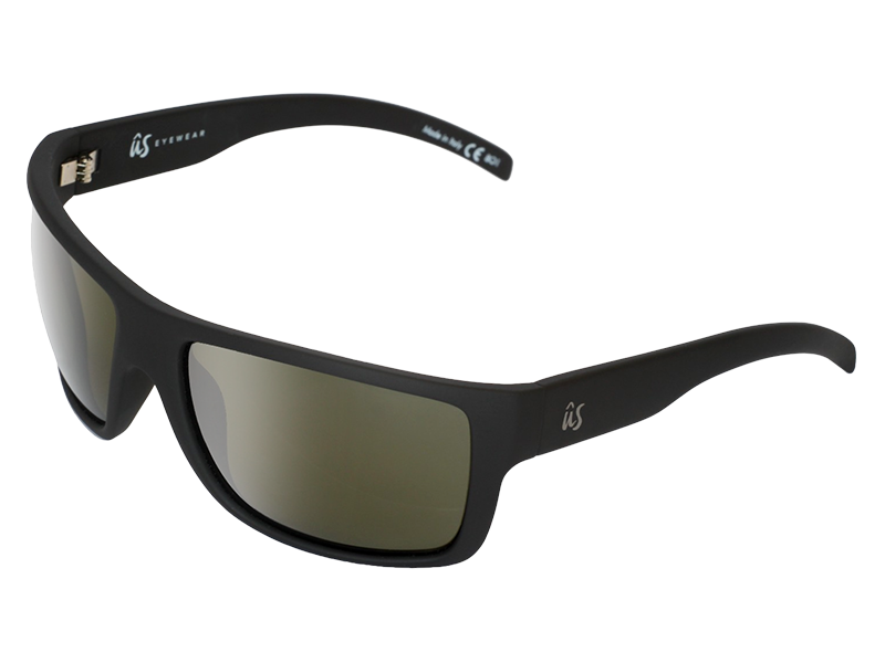 The Tatou - Sunglasses in Matte Black Polarised Grey #matte-black-polarised-grey