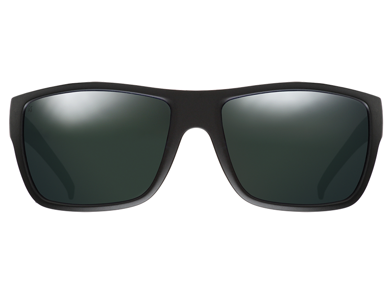 The Tatou - Sunglasses in Matte Black Polarised Grey #matte-black-polarised-grey